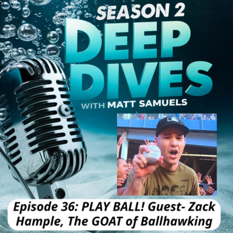 PLAY BALL! With guest Zack Hample